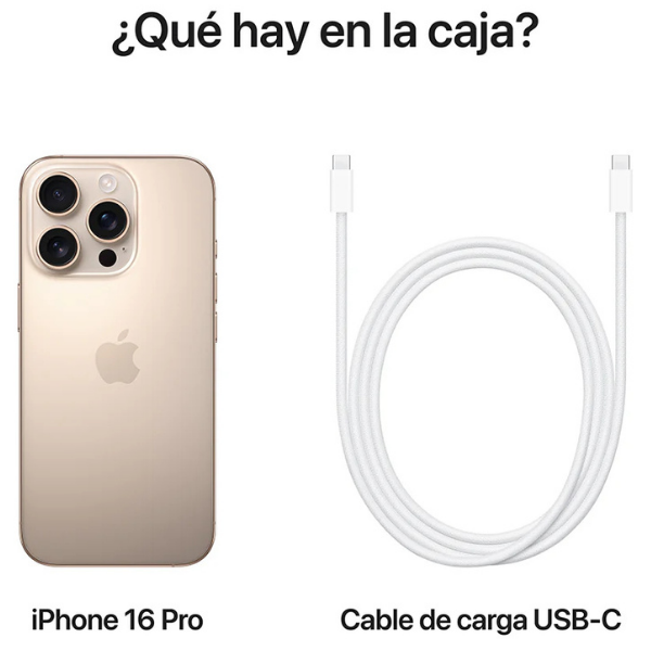 IPHONE 16 PRO MAX 256 GB DESERT ESIM USADO