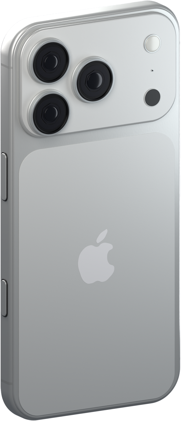 iPhone 18 Pro Max Blanco, vista original en perspectiva