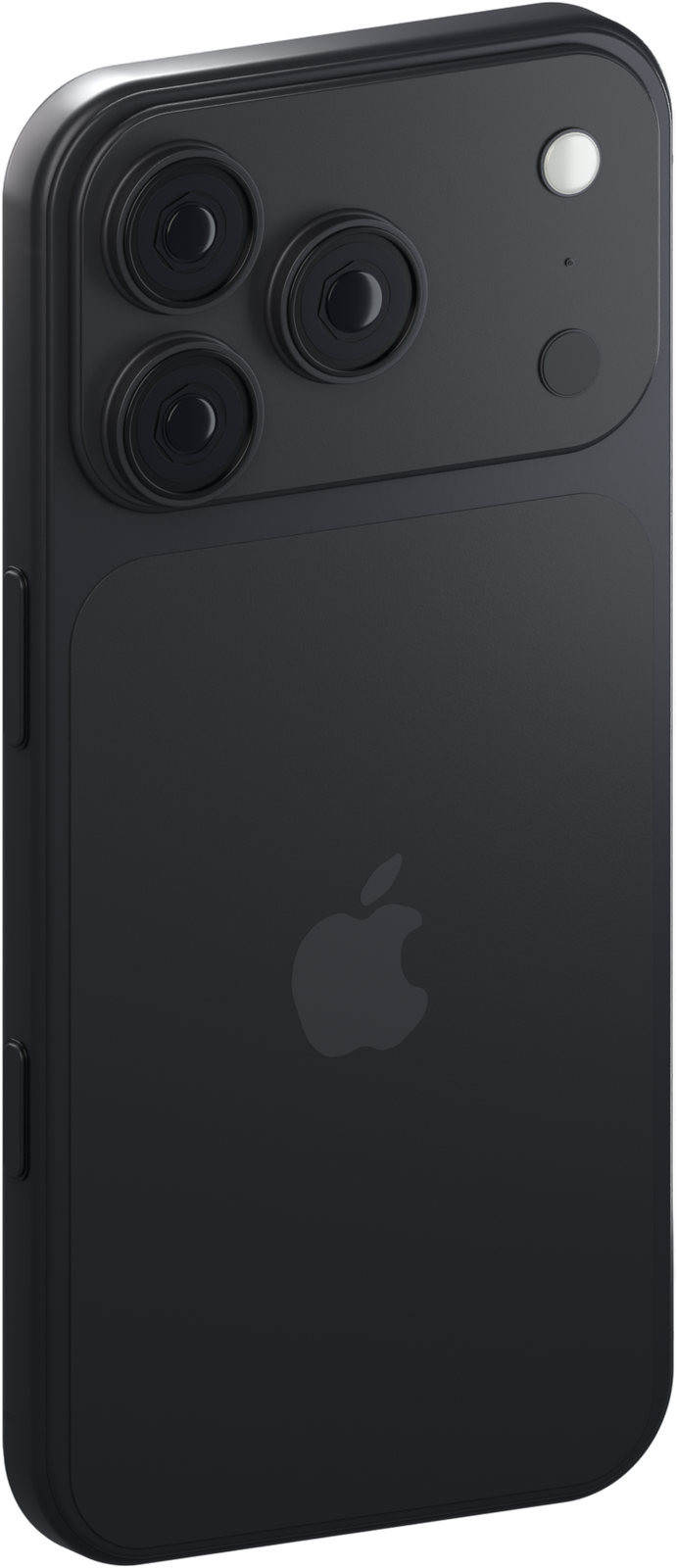 iPhone 18 Pro Max Negro, vista original en perspectiva